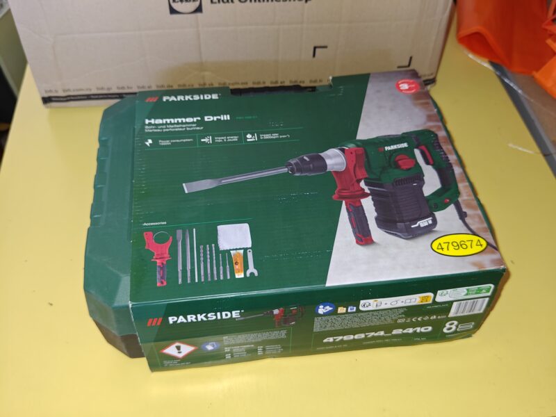 PARKSIDE Udarno kladivo 1550W - NOVO ORIG ZAPAKIRANO PBH 1550 C1